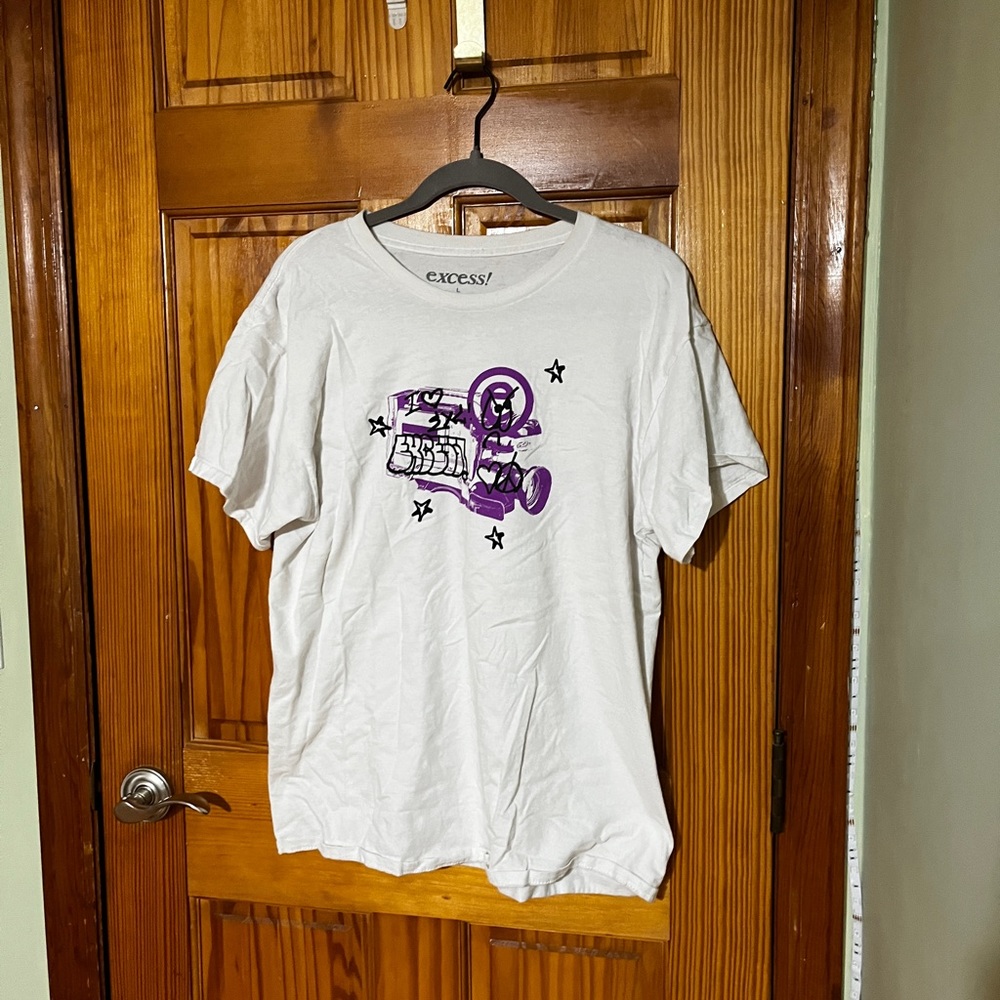 Excess Purple Graphic T-Shirt